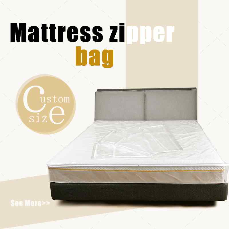 How do I put a mattress into a mattress bag and roll it up?